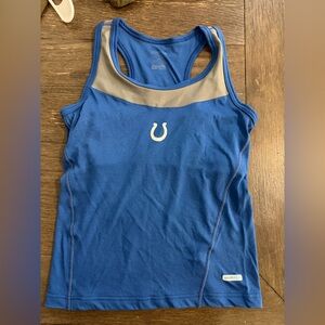 Colts NFL Blue Athletic Tank Top